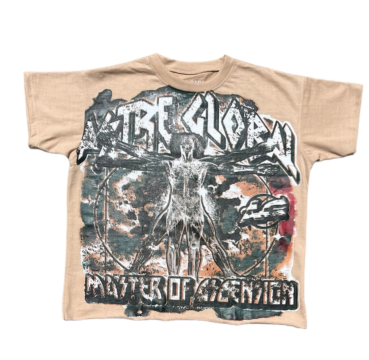 Beige "Vitruvian" Tee