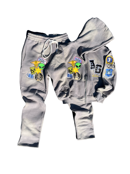 Grey Galaxy Guardian Sweatsuit